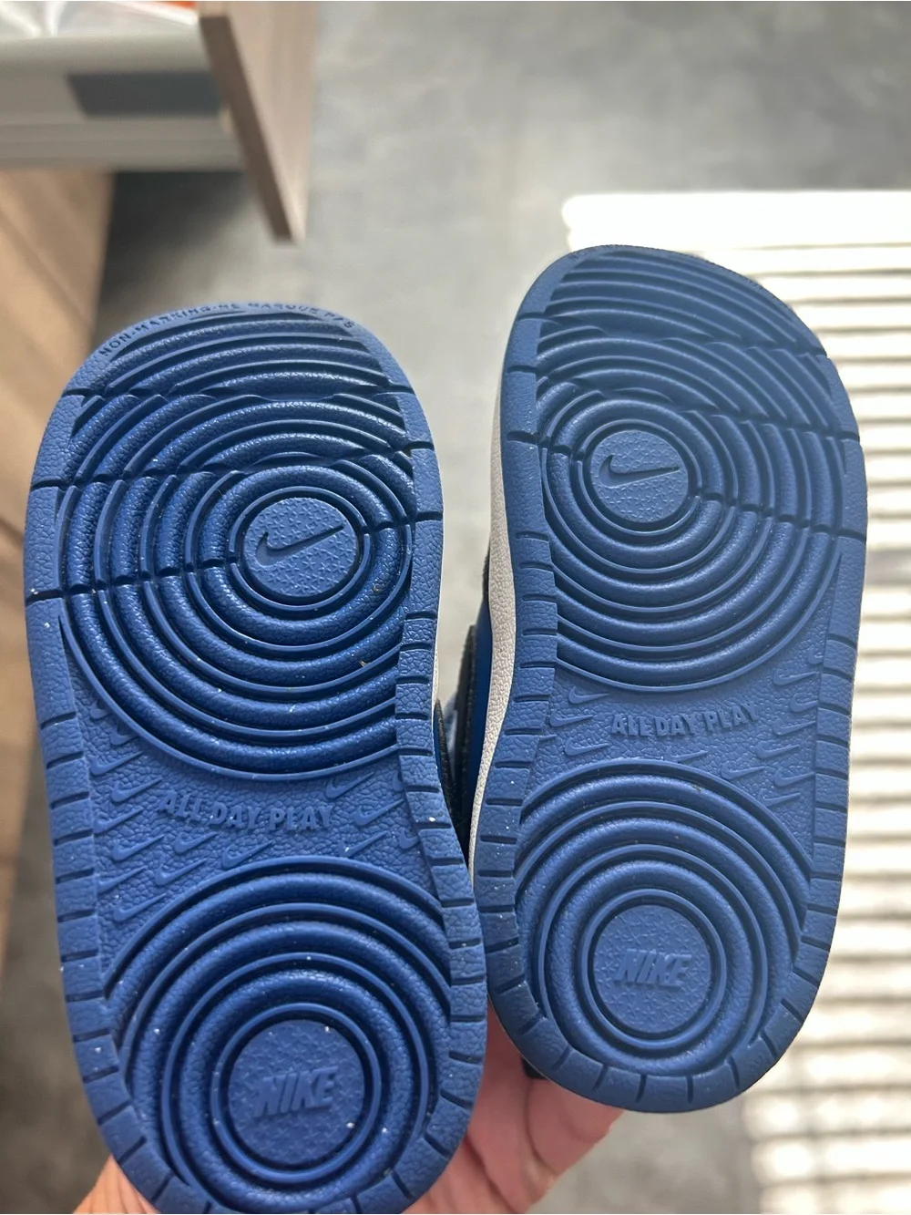 Nike Court Borough Mid 2 Baby/Toddler Shoes size 7C